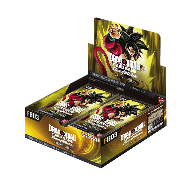 Dragon Ball Fusion World Raging Roar Booster Box FB03 (24 Packs)
