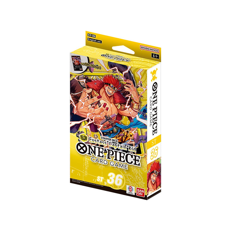 One Piece Starter Deck Eustass Captain Kid Yellow ST36