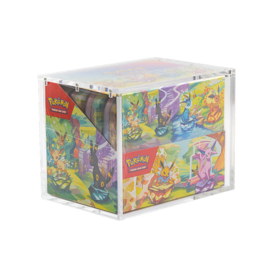 Espositore in Acrilico - Mini Tin Display Pokémon (da 8 Tin) - The Acrylic Box