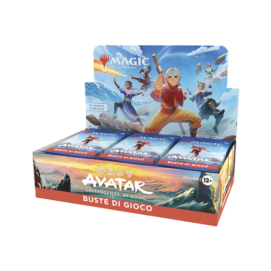 Avatar: la Leggenda di Aang Play Booster Box ITA (30 Buste)