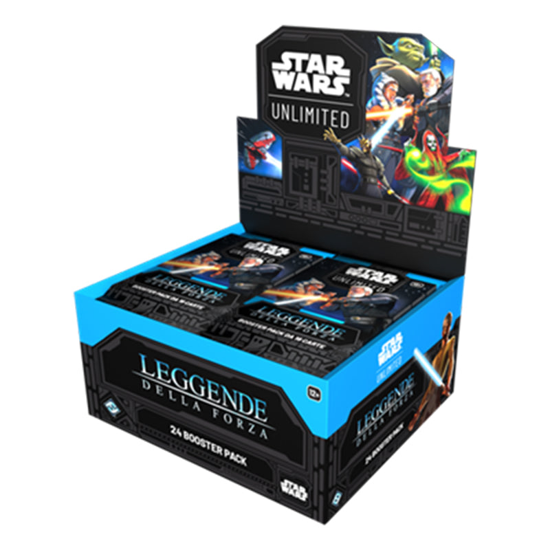 Star Wars Unlimited Leggende della Forza Booster Box ITA (24 Buste)
