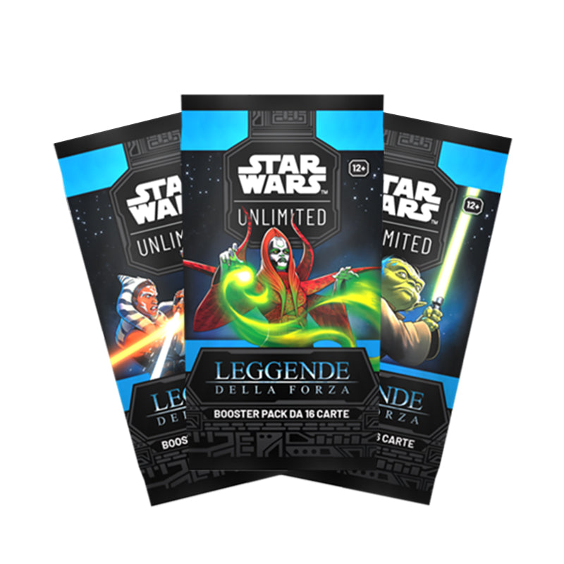 Star Wars Unlimited Leggende della Forza Booster Box ITA (24 Buste)