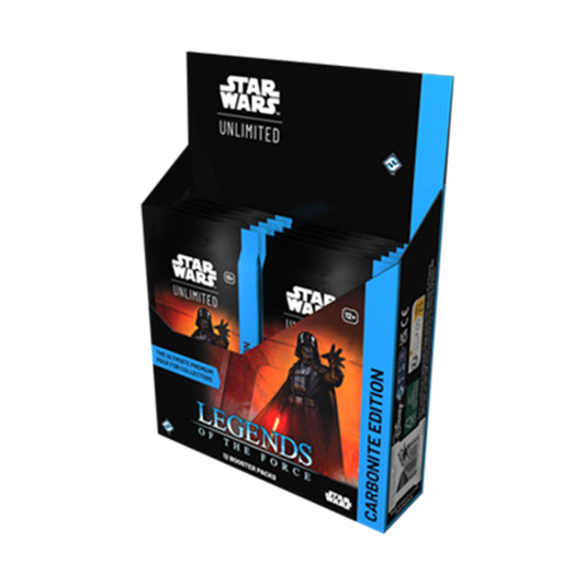 Star Wars Unlimited Legends of the Force Carbonite Booster Box ENG (12 Packs)