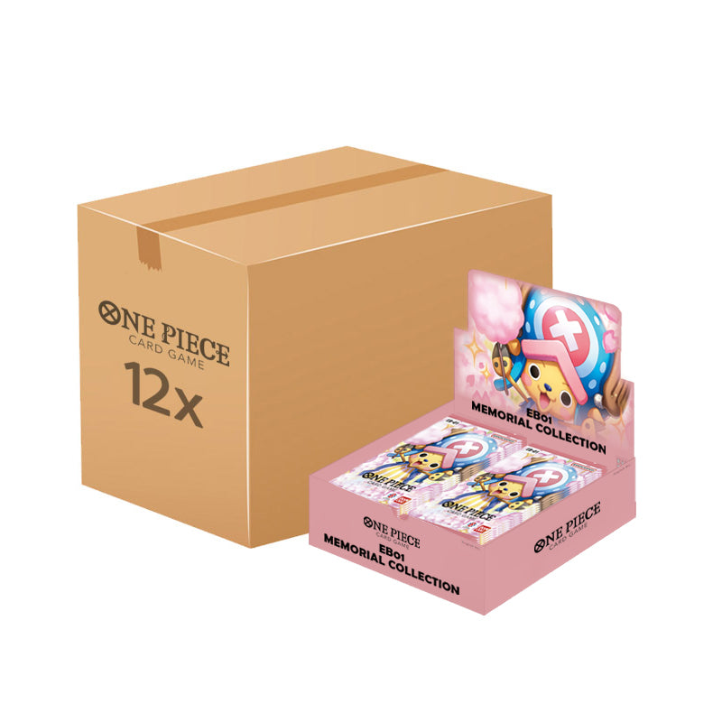 One Piece Memorial Collection EB-01 Sealed Case (12x Box Display)