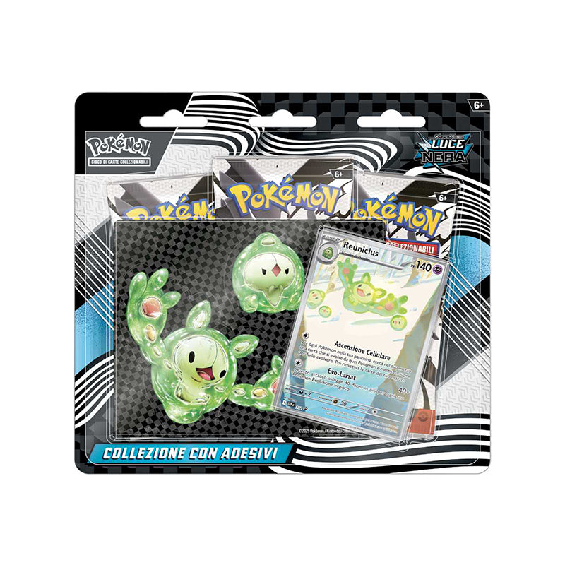 Pokémon Luce Nera Collezione con Adesivi - Reuniclus ITA