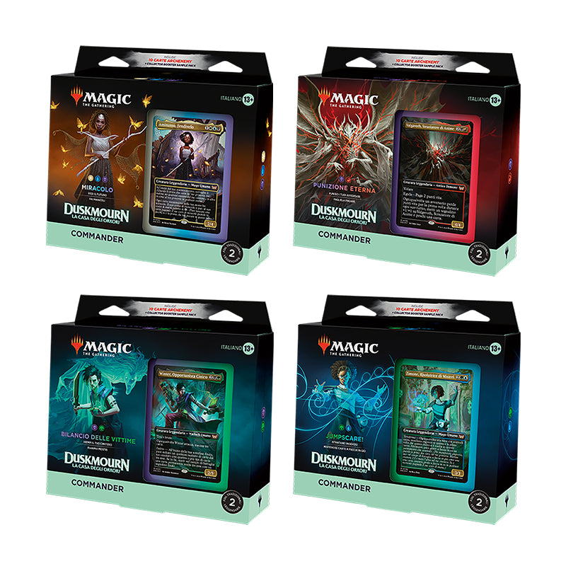 Duskmourn House of Horror Commander Deck Display (4x Decks)