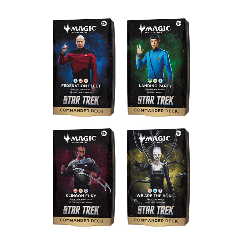 magic Star Trek commander deck