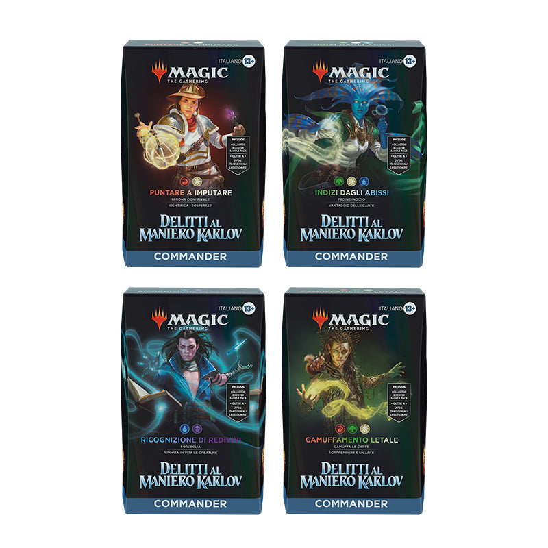 Murders at Karlov Manor Commander Deck Display (4 Decks)