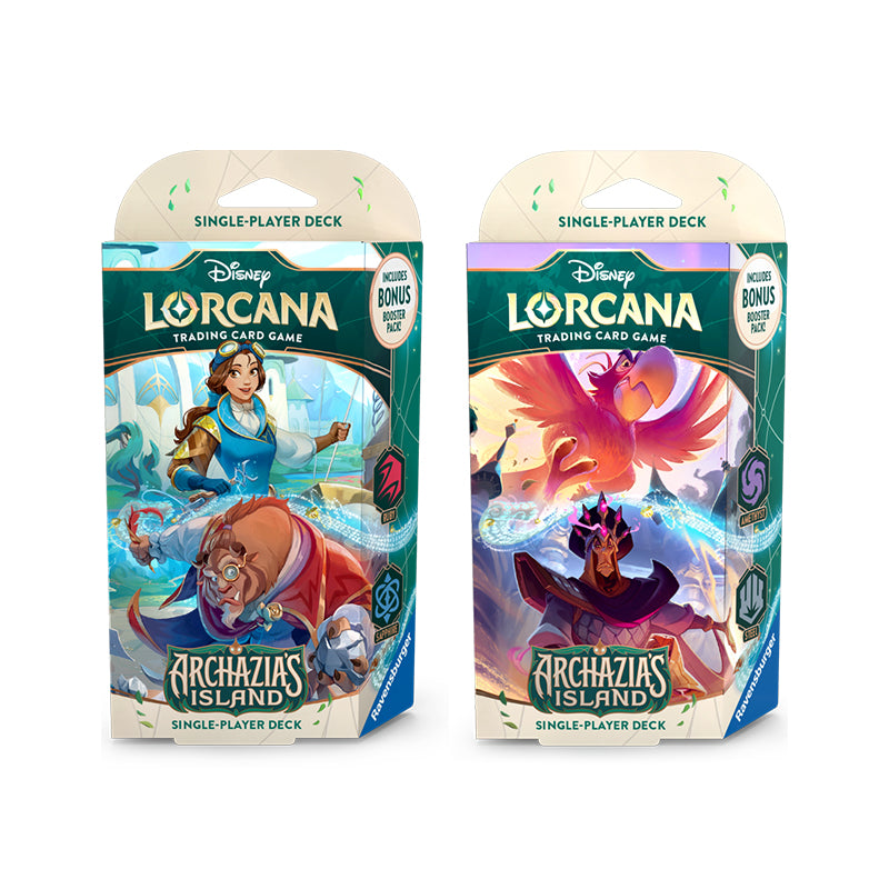 Disney Lorcana L'Isola di Archazia Starter Deck Bundle (2x Decks)