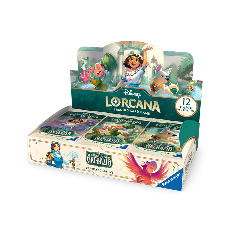 Disney Lorcana L'Isola di Archazia Booster Box (24 Packs)