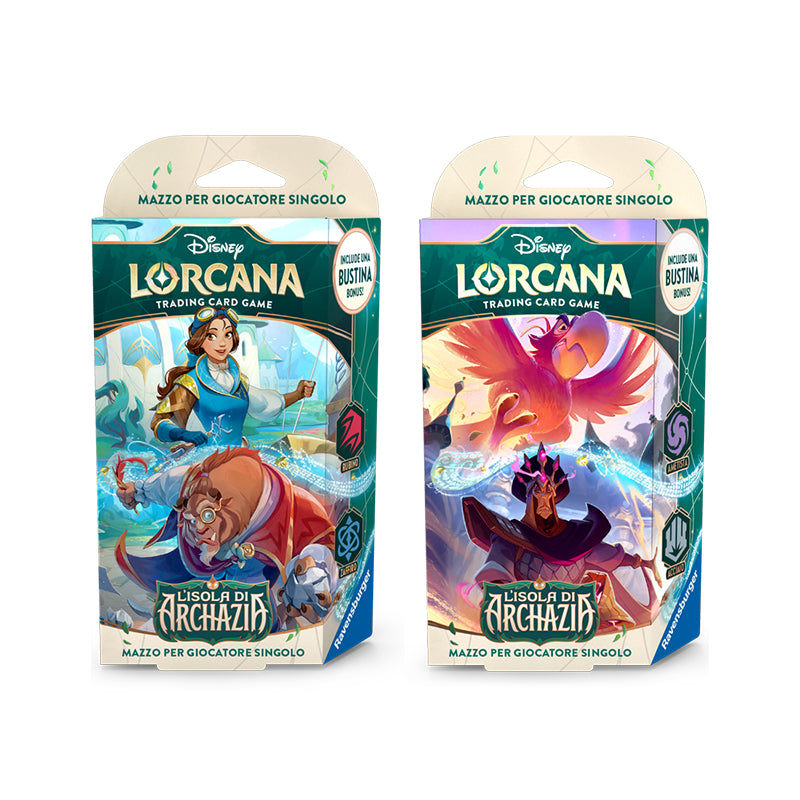 Disney Lorcana L'Isola di Archazia Starter Deck Bundle (2x Decks)
