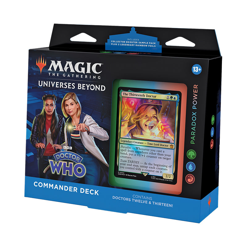 Doctor Who Commander Deck Paradox Power