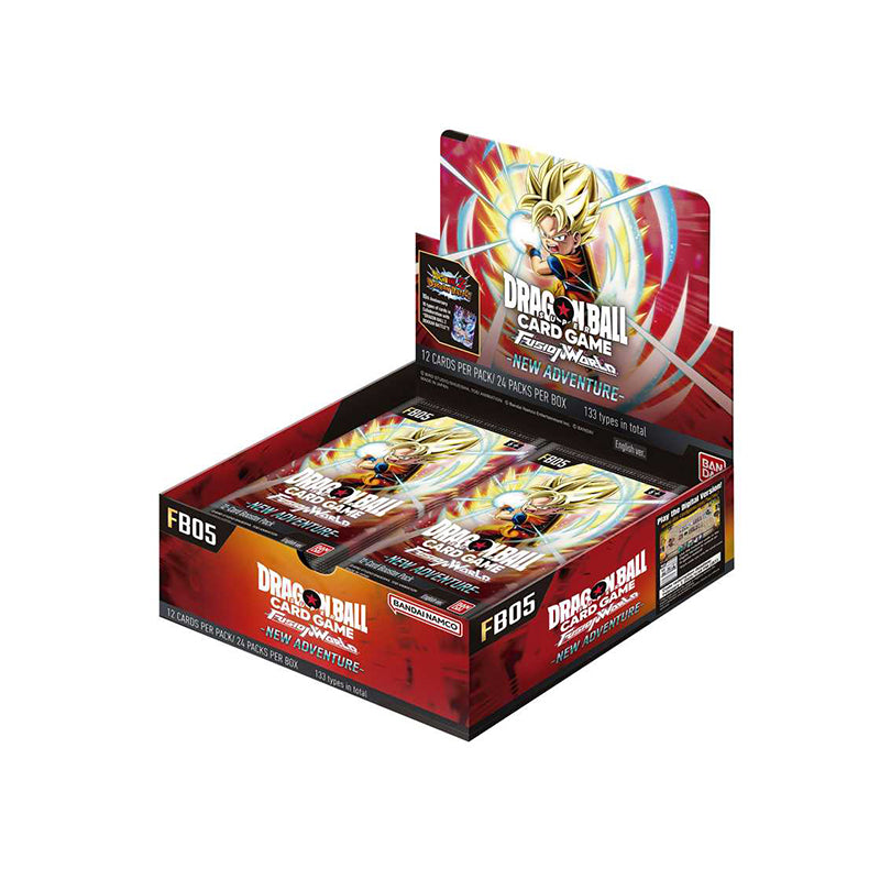 Dragon Ball Fusion World New Adventure Booster Box FB05 (24 Packs)