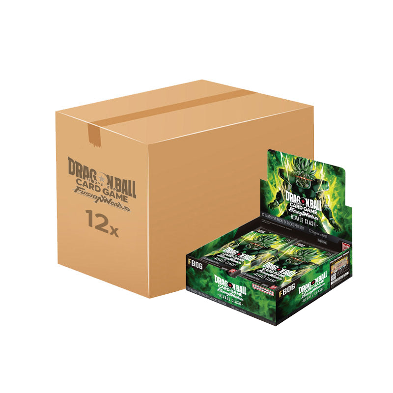Dragon Ball Fusion World Rivals Clash Booster Box FB06 (12 Box) Cardoreum Dragon Ball Fusion World Rivals Clash Booster Box FB06 (12 Box) Cardoreum