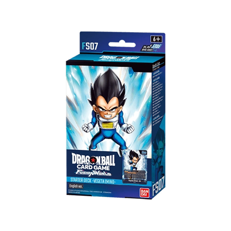 Dragon Ball Fusion World Mini Vegeta Starter Deck FS07