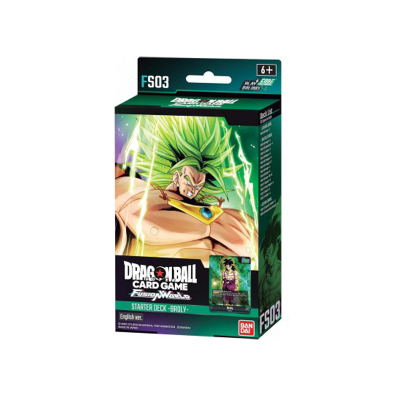 Dragon Ball Fusion World Broly Starter Deck FS03