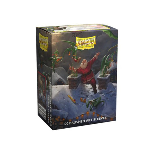 Dragon Shield Christmas 2023 Bushed Art Standard Sleeves