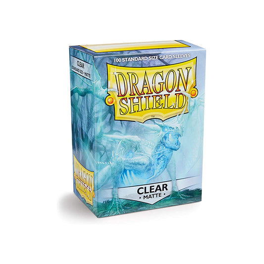 Dragon Shield Clear Matte Standard Sleeves