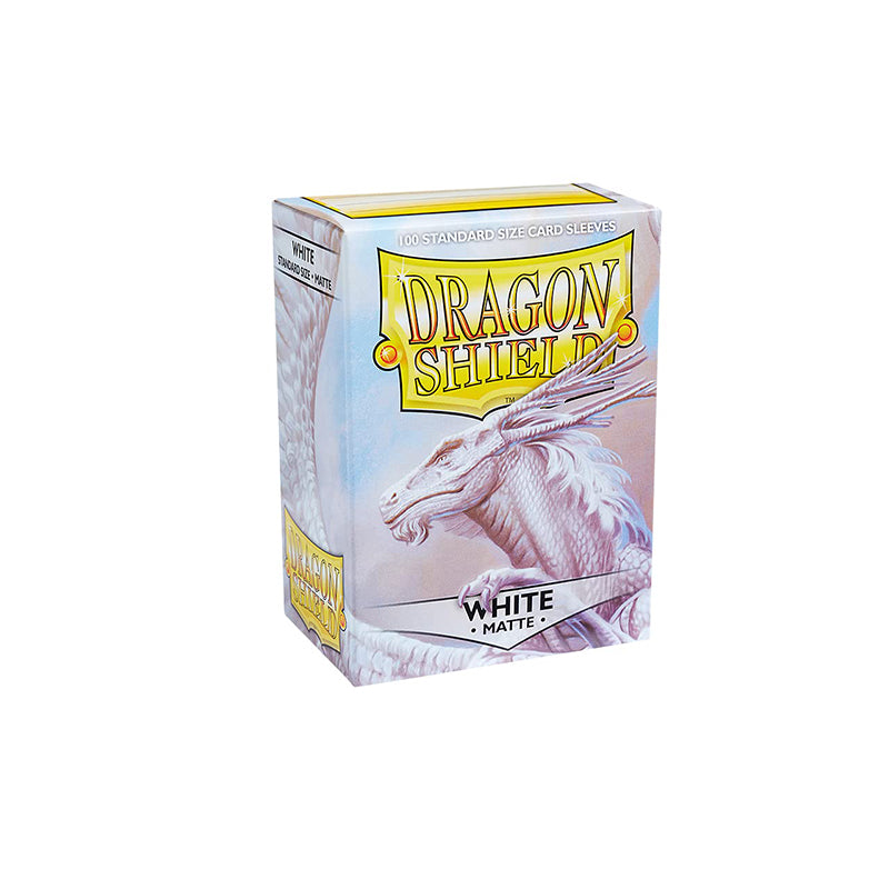 Dragon Shield White Matte Standard Sleeves