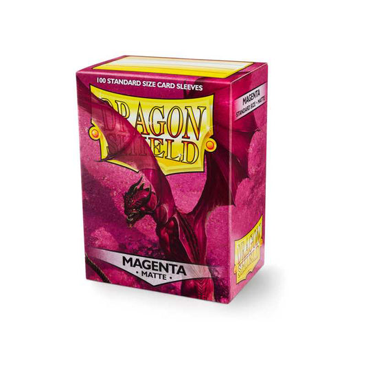 Dragon Shield Magenta Matte Standard Sleeves