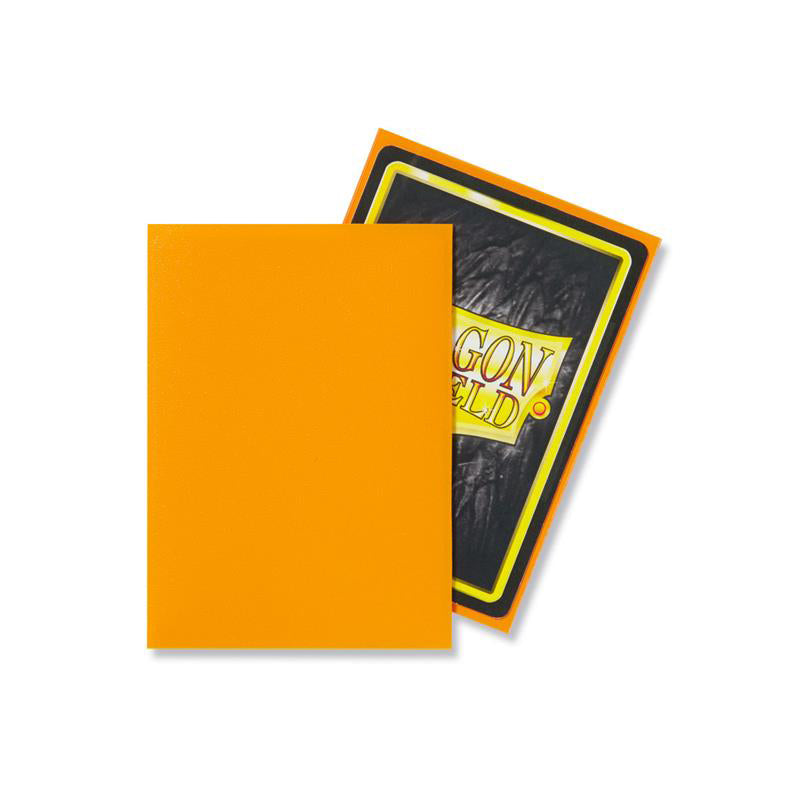 Dragon Shield Orange Matte Standard Sleeves