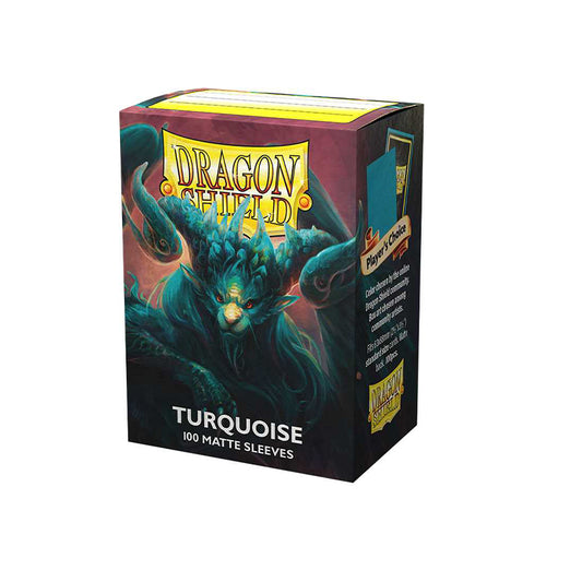 Dragon Shield Turquoise Ateback Matte Standard Sleeves