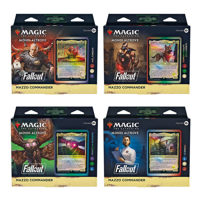 Fallout Commander Deck Display (4x Deck)