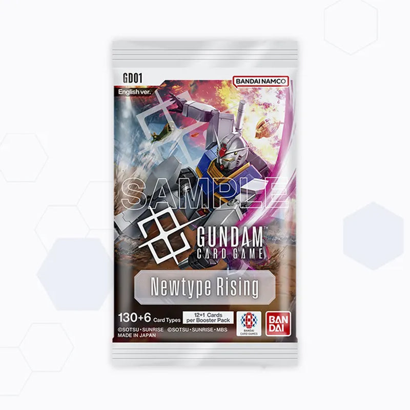 Gundam Card Game Newtype Rising Booster Box GD01 (24 Packs)