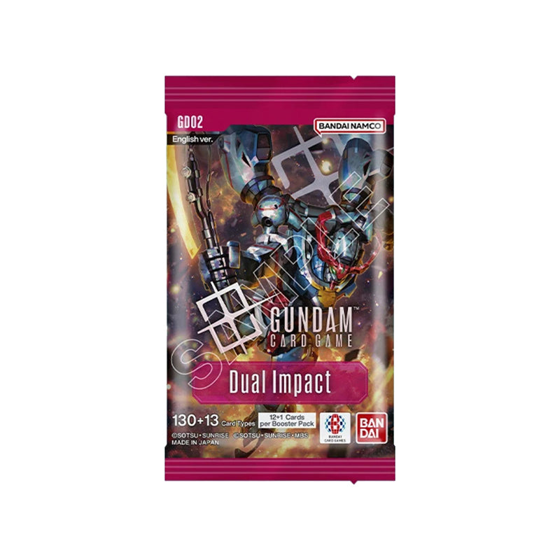 Gundam Card Game Dual Impact Booster Box GD02 (24 Packs)