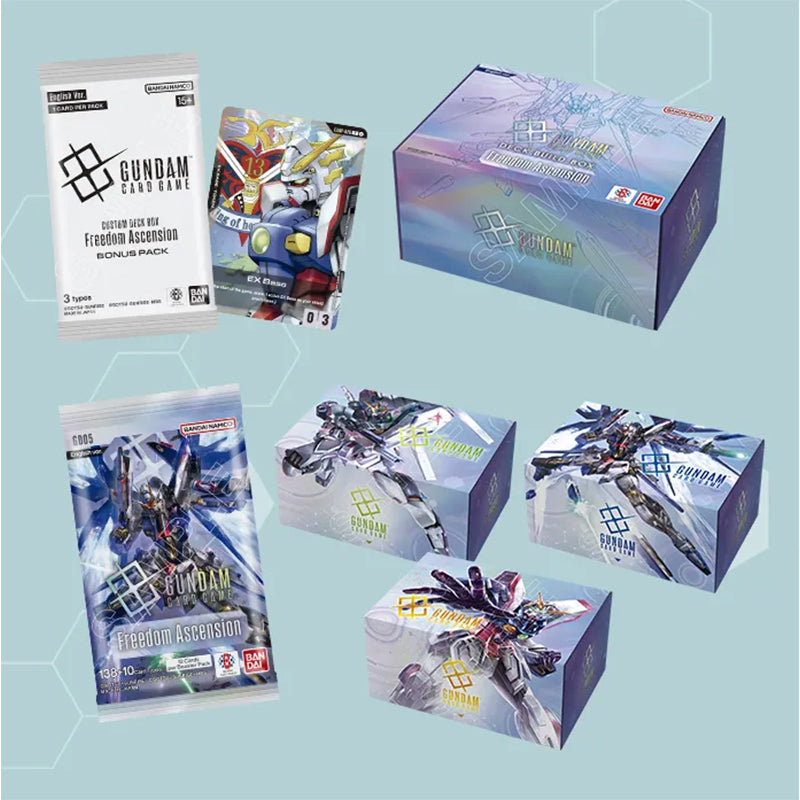 Gundam Card Game Freedom Ascension Deck Build Box SC01