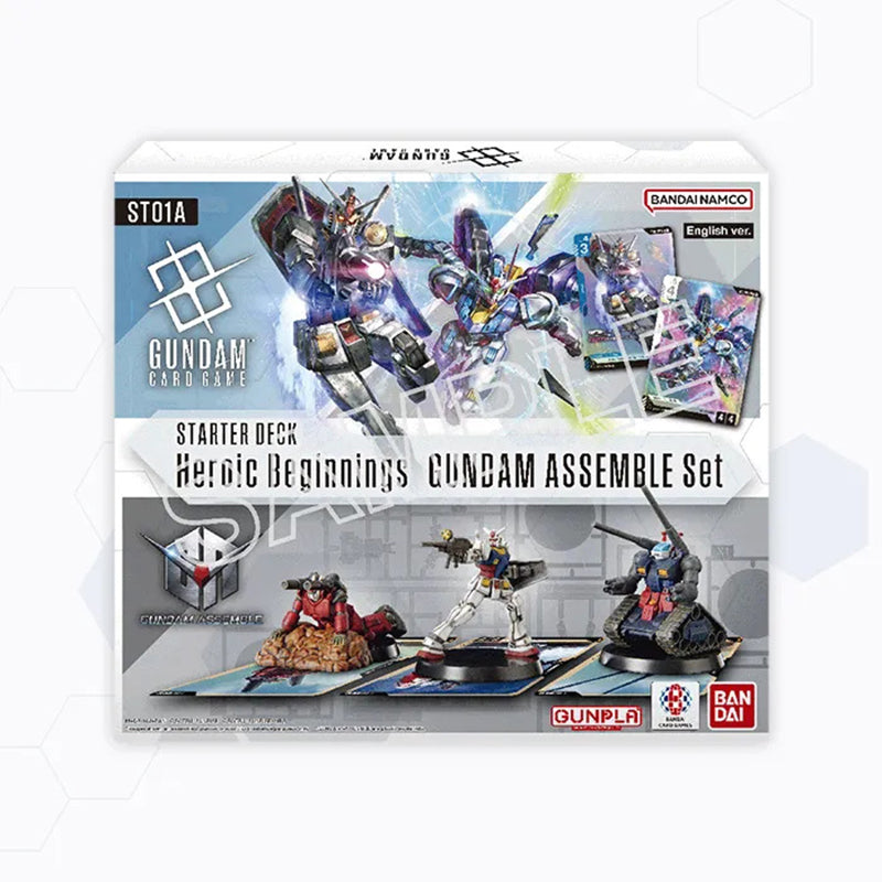 Gundam Card Game Assemble ST01A Heroic Beginnings Starter Deck