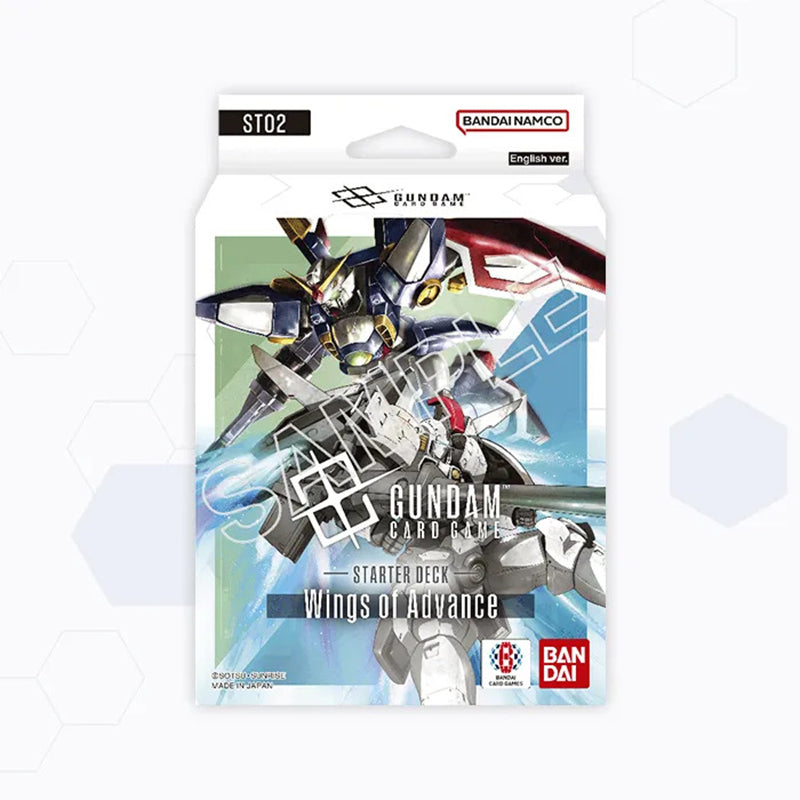 Gundam Card Game ST02 Wings of Advance Starter Deck