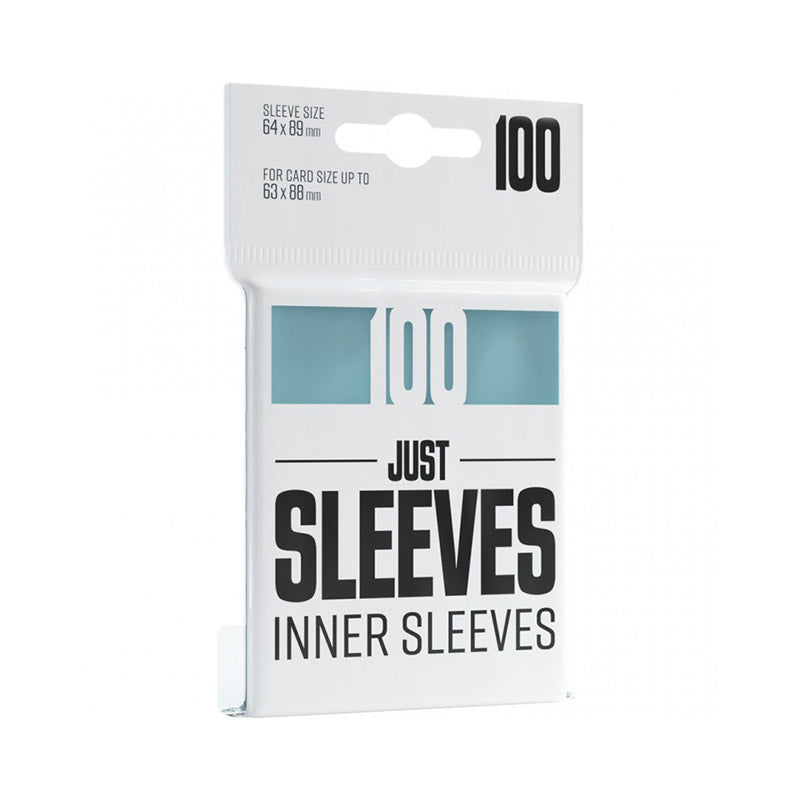 Gamegenic Just Sleeves - Inner Sleeves (100 Sleeves)