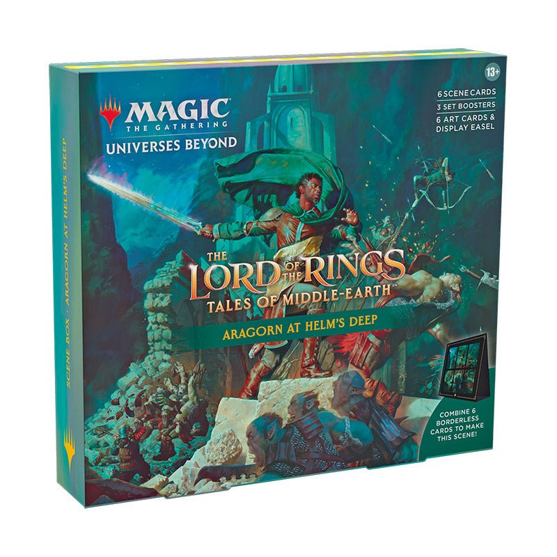 Lord of the Rings: Tales of Middle Earth Aragorn at Helm's Deep Scene Box