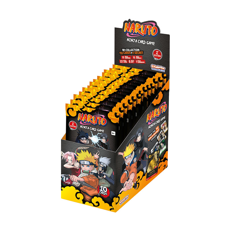 Naruto Mythos TCG Ninja Card Game Booster Box ENG (24 Packs)