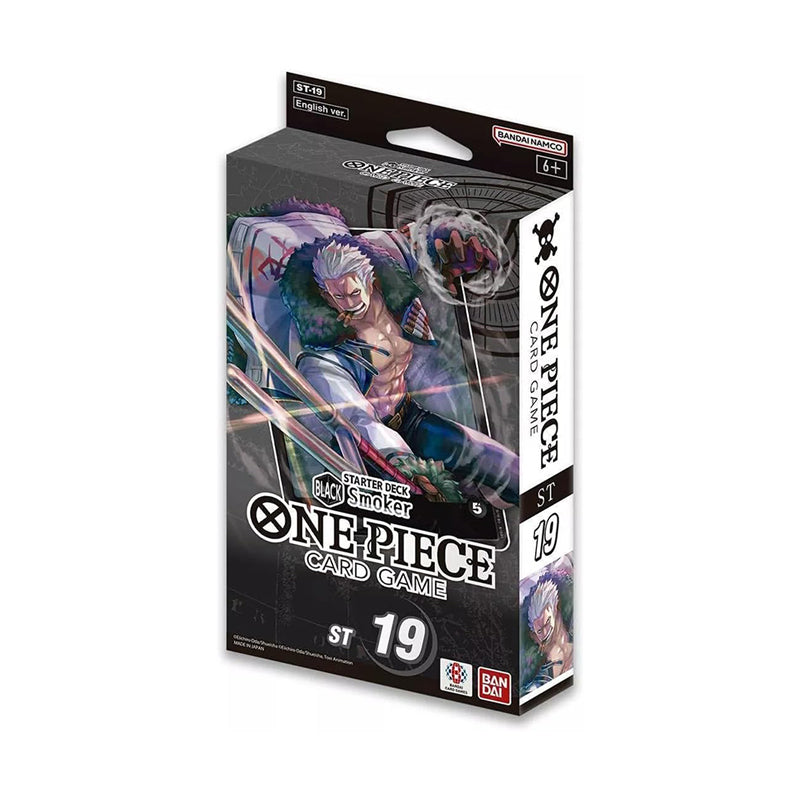 one piece starter deck 19 black smoker inglese