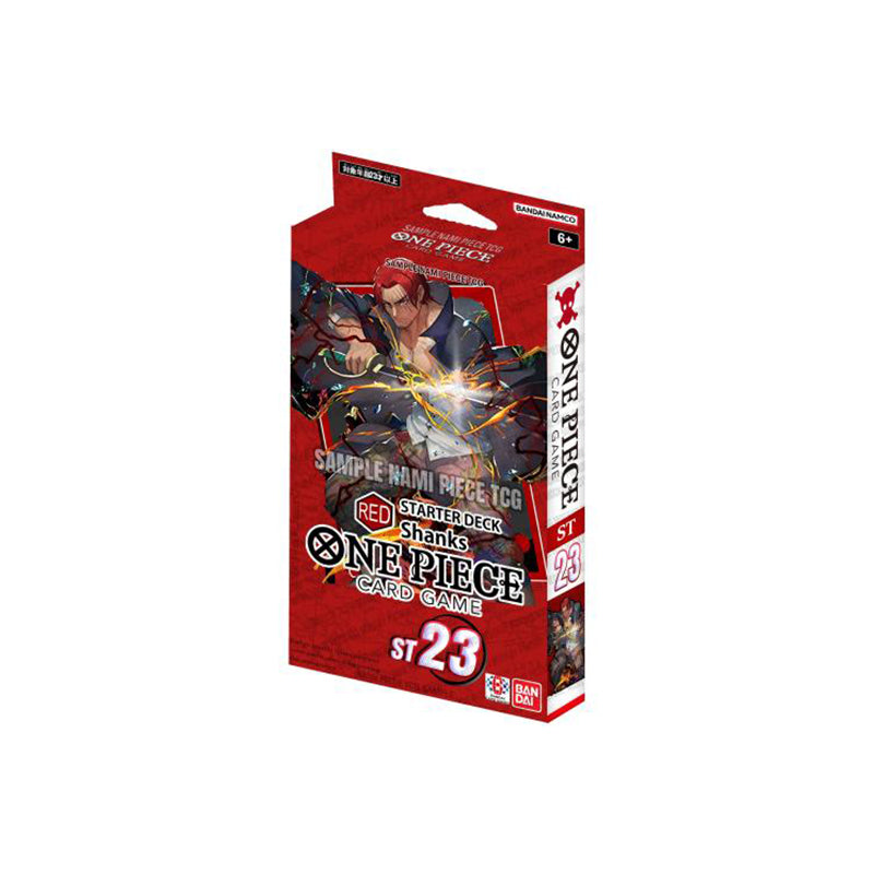 one piece st23 red shanks starter deck inglese