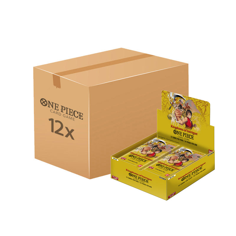 One Piece Kingdoms of Intrigue OP-04 Sealed Case (12x Box Display)