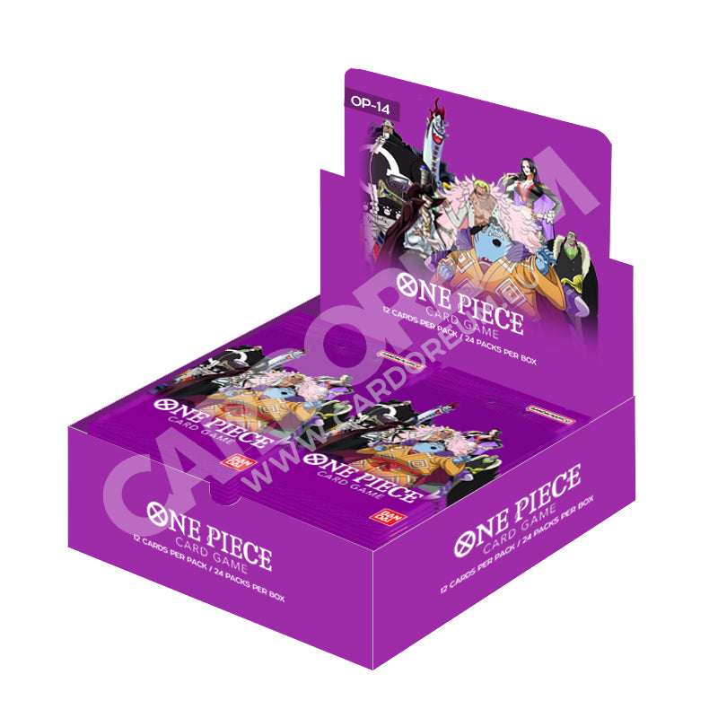 One Piece The Azure Sea's Seven Booster Box OP14 EB04 (24 Packs)