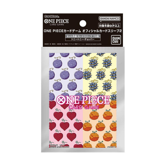 One Piece Card Game Official Sleeves 2025 - Devil Fruits