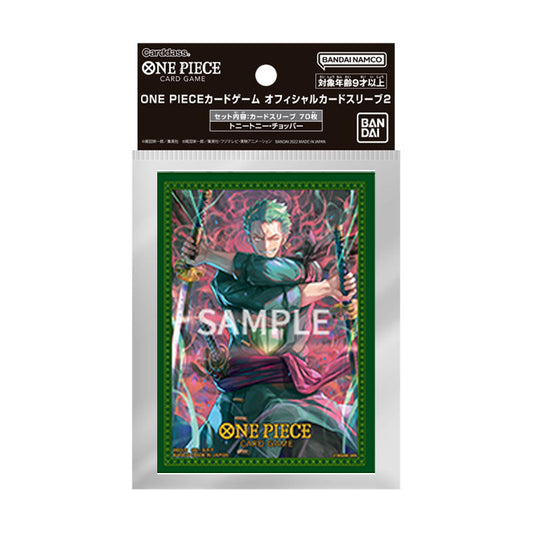 One Piece Card Game Official Sleeves 2025 - Roronoa Zoro