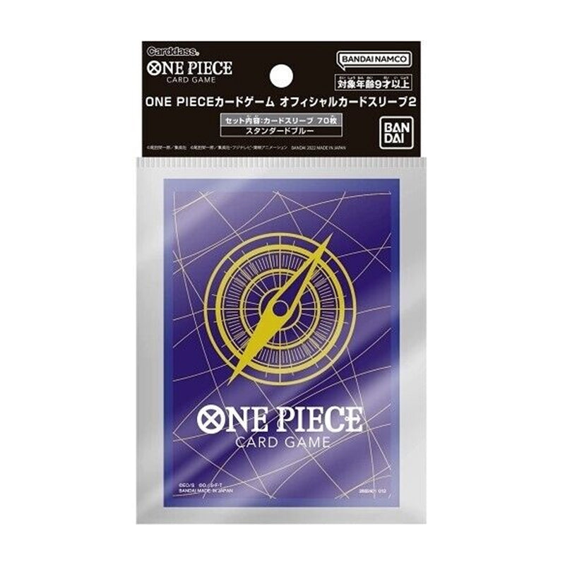 One Piece Card Game Official Sleeves 2023 - Blue