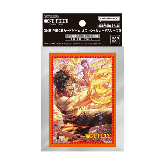 One Piece Card Game Official Sleeves 2025 - Portgas.D.Ace