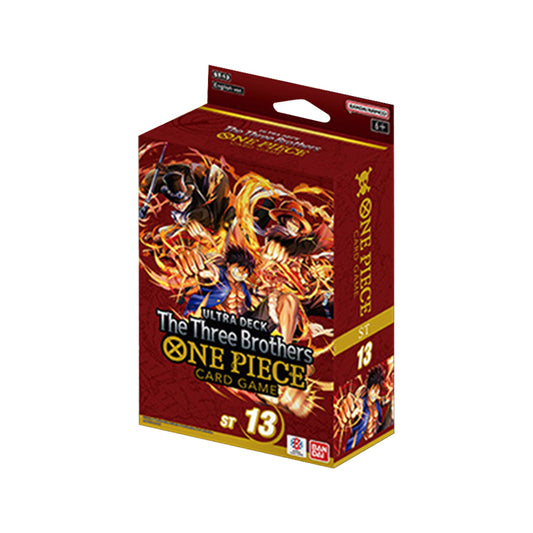 One Piece The Three Brothers Ultra Deck ST13