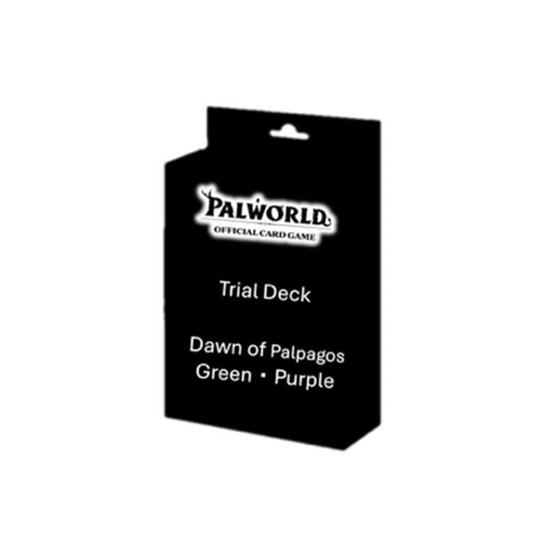 Palworld Card Game Trial Deck TD02 Dawn of Palpagos ENG (Green-Purple)