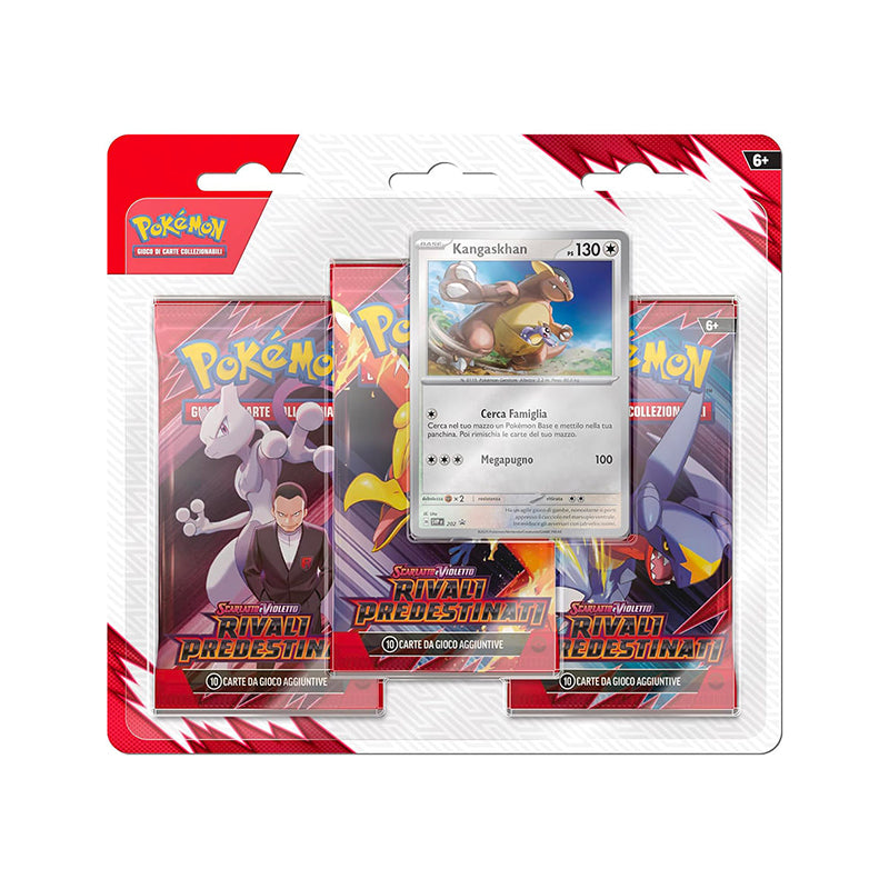 Pokémon Rivali Predestinati Blister 3 Buste + Promo ITA