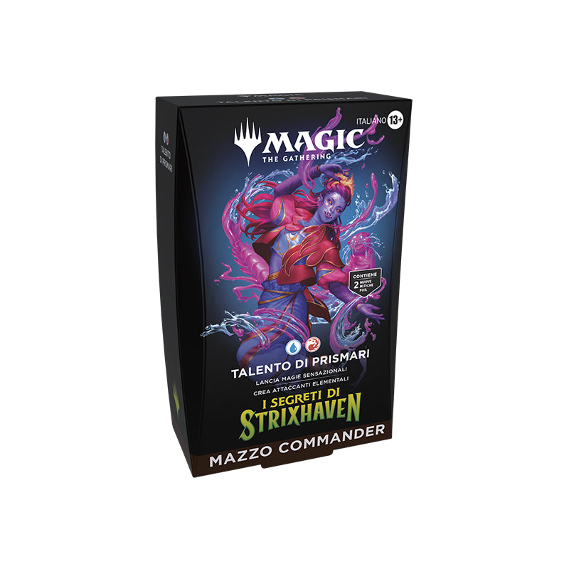 I Segreti di Strixhaven Commander Deck Talento di Prismari ITA
