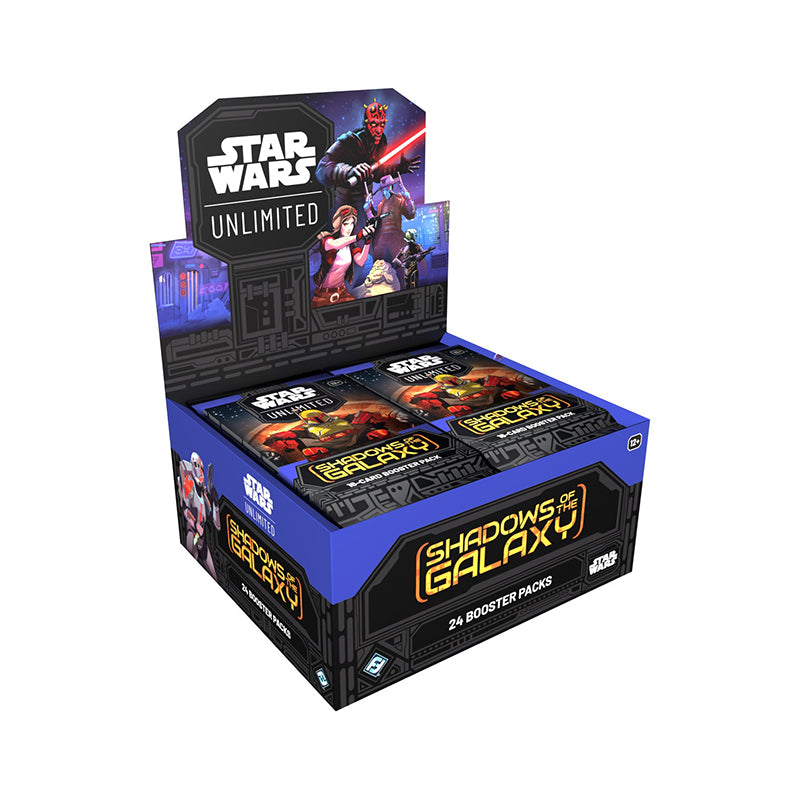 Star Wars Unlimited Shadow of the Galaxy Booster Box (24 Packs)