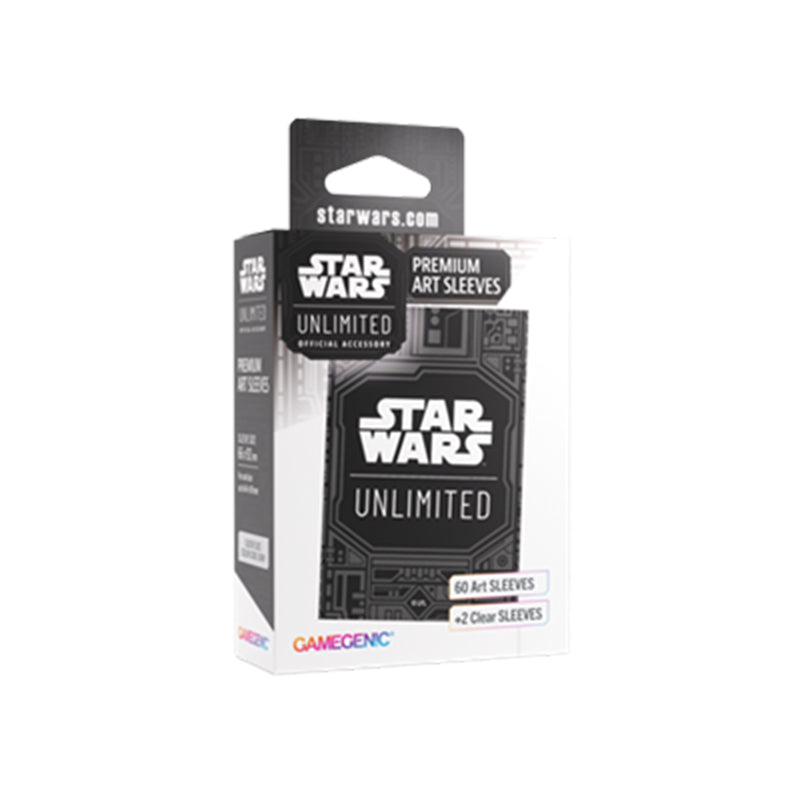 Star Wars Unlimited Sleeves Logo Black