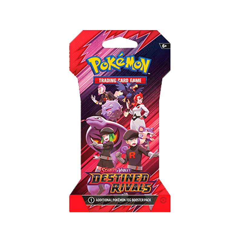 Pokémon Destined Rivals Sleeved Booster ENG (1x Random Artwork)